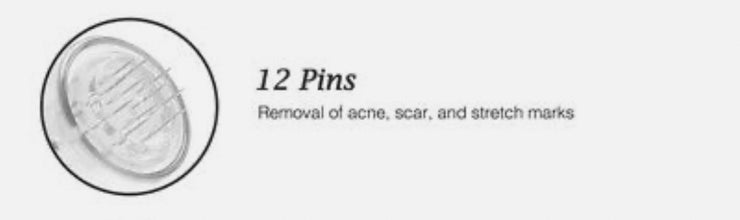 Microneedling Cartridges 12 Pins - Skinne Face and Body Care